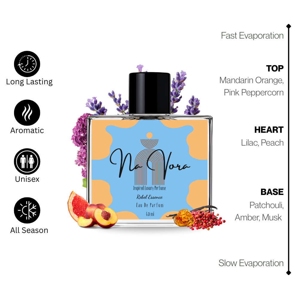 Navora Rebel Essence Perfume for Unisex (100ML)